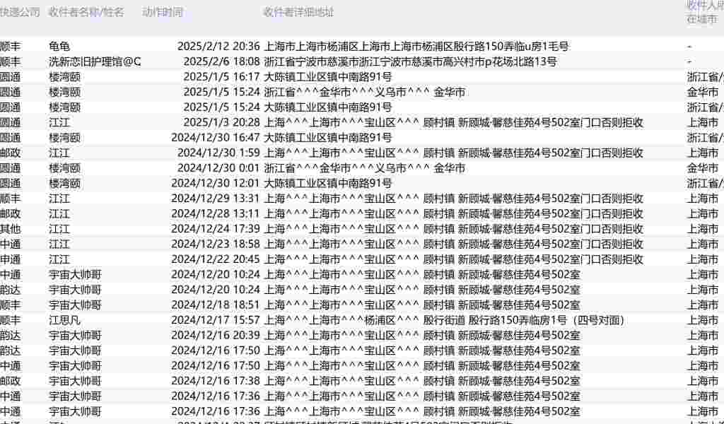 查询饿了么配送及快递收货的具体位置